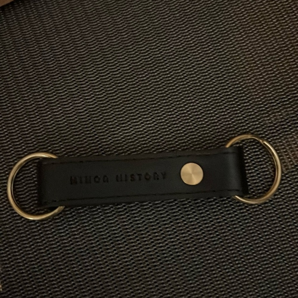 Minor History leather Valet keychain